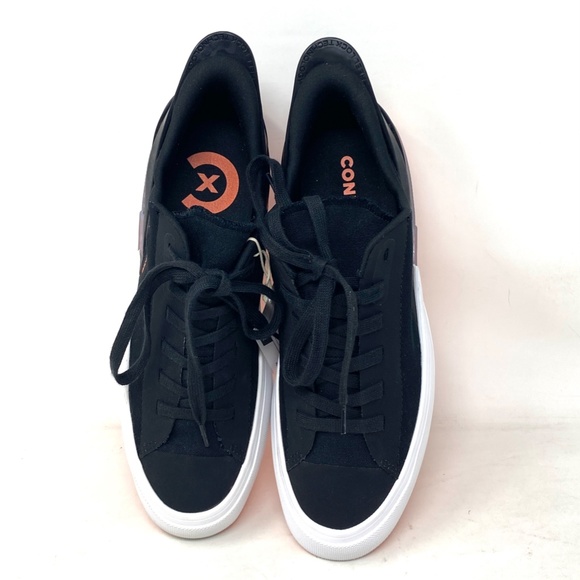 Converse CX FlyEase Low Top Shoe Skate Men's Canvas Black Mango Sneakers 172805C - Picture 6 of 9
